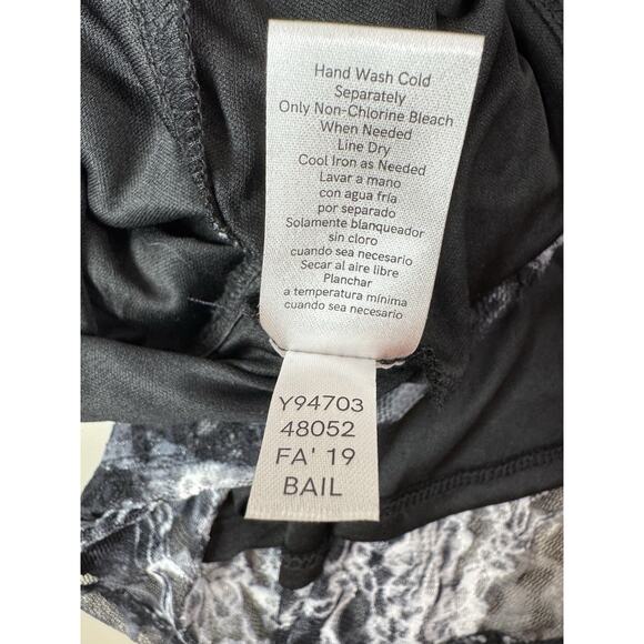 Venus Y2K Lace Babydoll Top Womens L Black Grey Cheetah Whimsigoth Velvet Straps - Picture 13 of 14